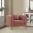 thumbnail image 2 of Everest Pink Club Chair High Grade Fabric, 2 of 2