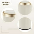 thumbnail image 3 of Cream Smart Sensor Trash Can,Automatic Touchless with Odor Control,Silent Open/Close, Double Bucket for Kitchen, Bathroom,Office, 3 of 5