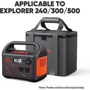 Jackery Carrying Case Bag (S Size) for Explorer 240/300 / 500 Portable Power Station - Black (Power Station Not Included)