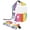 Multicolor 2, variant on PhooArto Drawstring Cosmetic Bag, Barrel Shaped Portable Travel Makeup Bags, Steering Wheel Anchor Large Capacity Waterproof Multifunctional Bucket Toiletry Bag