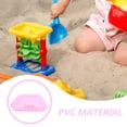 thumbnail image 2 of 2 juguetes inflables de arena para niños, caja de arena para niños, inflable portátil, color rosa, 2 of 6