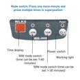 thumbnail image 3 of Professional Ultrasound Jewelry Cleaner, Household Ultrasound Cleaning Machine US Plug 110V  For Gift, 3 of 8