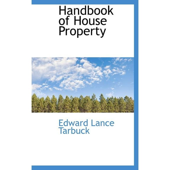 Handbook of House Property (Hardcover)