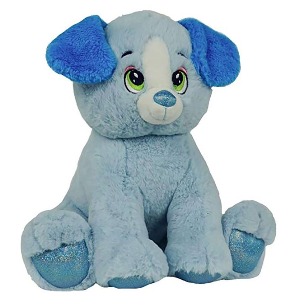 blue puppy stuffed animal
