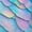 02-Sky Blue, variant on Novelty Short Sleeve T Shirts for Men Crewneck Shirt Funny Fashion Fish Scale Tees Casual Printed Tops 05-Orange L