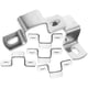 thumbnail image 1 of 6 abrazaderas cuadradas para tubos, abrazaderas para soportes de tubos, clips de correa para tubos tipo U, soportes en U, 1 of 5