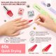 thumbnail image 3 of Set de esmaltes de uñas SAVILAND Classic Quick Dry, 6 unidades con aceite de ricino, 3 of 7