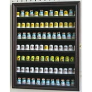 91 Thimble Display Case Shadow Box Wall Cabinet, with glass door, TC91-MA