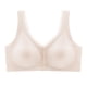 thumbnail image 1 of Puntoco Sujetadores sin aros para mujer Sujetadores transpirables con fruncido ajustable cómodos y confortables para mujer Sujetador diario, 1 of 4