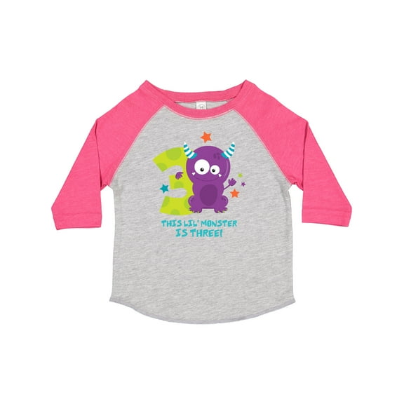 Inktastic Monster 3rd Birthday Boys or Girls Toddler T-Shirt