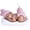 Brown Pink, variant on Birthday Candle Sleeping Baby Cake Topper Candle for Party Baby Shower (Pink)