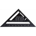 thumbnail image 3 of Regla triangular métrica cuadrada de velocidad: regla del sistema métrico de aleación de aluminio, pestaña de transportador cuadrado, herramienta de medición de carpintero de ingeniero de alta, 3 of 5