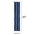 thumbnail image 3 of Btomtd Elegant Blackout Curtains, Window Curtains Panel Pair for Overlay Use, Bedroom Living Room Curtains with Soft and Flowing Look - 51.96"x62.99", Navy, 3 of 9