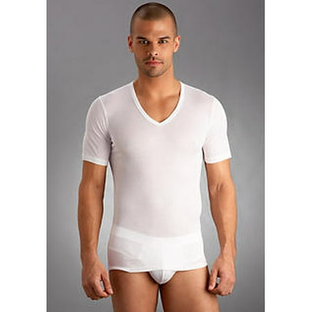 vinde Tarif behandle HANRO - Hanro Cotton Pure V-Neck T-Shirt - Walmart.com - Walmart.com