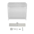 thumbnail image 3 of Mangeoire à Cage, Conception Allongée Baffle Réglable Mangeoire Transparente pour Poulet Rutin pour Petits Animaux pour Poulet Rutin pour Alimentation S, 3 of 8