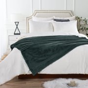 Home Soft Things Faux Fur Throw - Gunmetal - 50 x 60