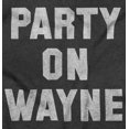 thumbnail image 2 of Party On Wayne Garth 1990s Plus Size Crewneck Graphic Tee Shirt Brisco Brands 3X, 2 of 5