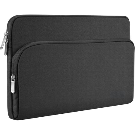 Portable Case 15.6 Inch Protective Carrying Sleeve Storage Bag Display Bag with Accessory Pocket for 15.6 Inch Portable Size-15.3 x9.9 Black