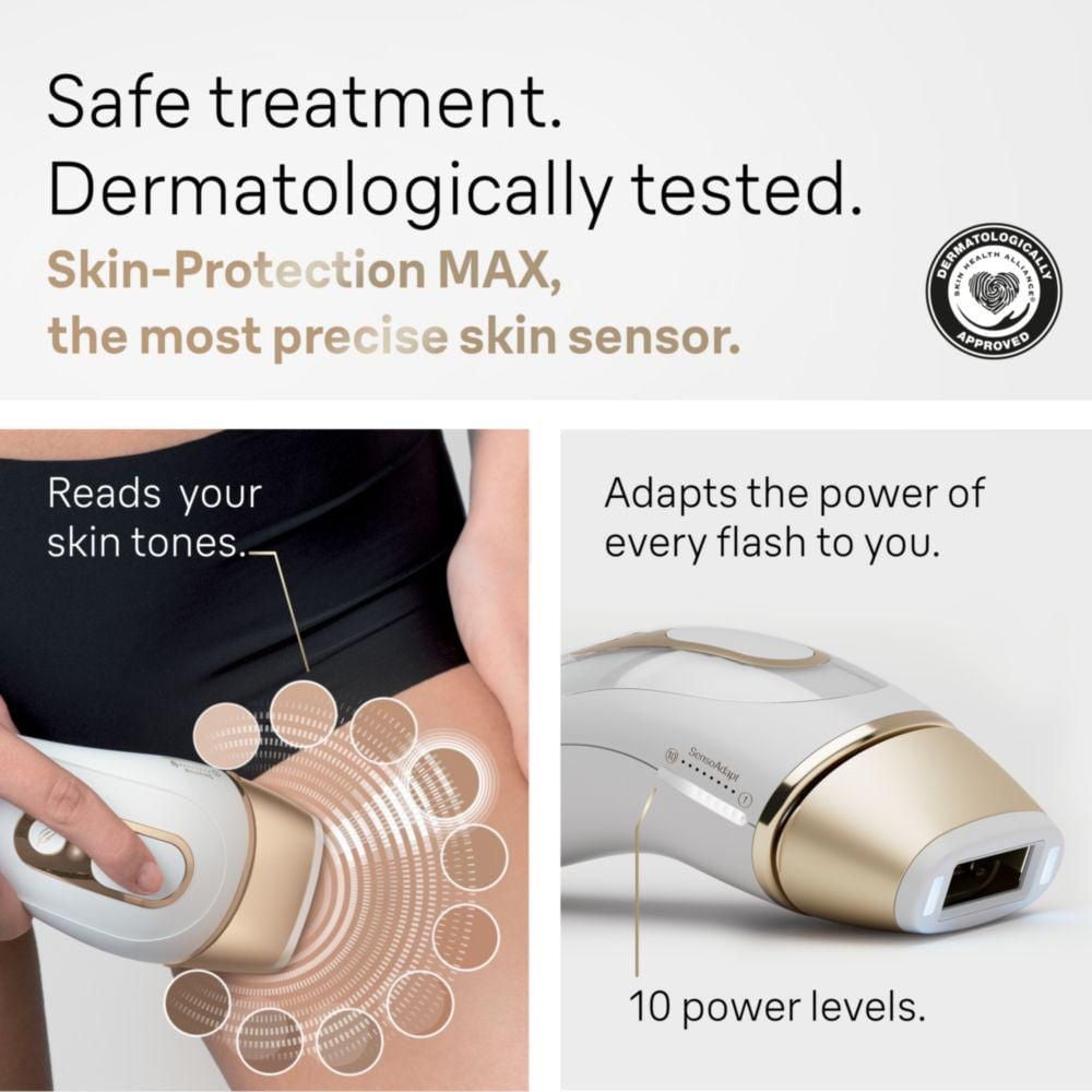 Braun IPL Silk-Expert Pro 5 Laser Hair Removal at Home, Permanent