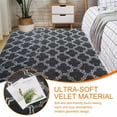 thumbnail image 4 of YouLoveIt Area Rug Modern Soft Floor Carpet Modern Decorative Fuzzy Carpet for Kids Room Nursery Dorm , Non-Slip Floor Accent Rug for Home Decor, 4 of 8