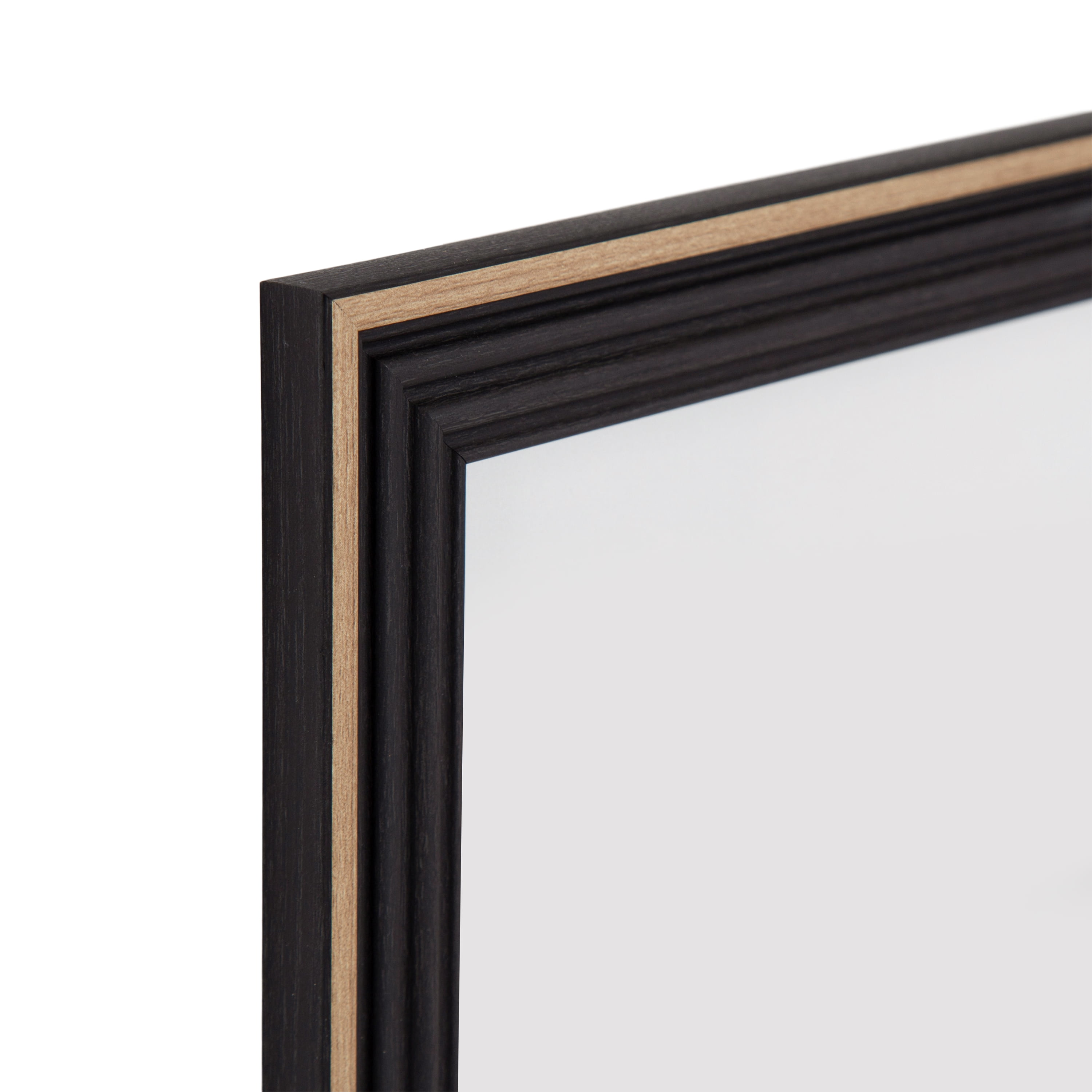 DesignOvation 8x10 Casual Black/Tan Decorative Tabletop Picture Frame