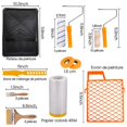 thumbnail image 2 of Paint Roller Kit 9 Inch And 4 Inch 25 Pcs With Paint Tray And Brush For Painting Walls And Ceilings, 2 of 5