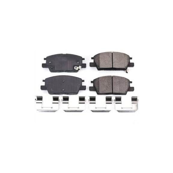 Rear Brake Pad Set - Compatible with 2021 - 2024 Chevrolet Equinox - Raybestos