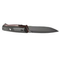 thumbnail image 6 of Benchmade 163BK Sibert Bushcrafter Outdoor Knife with Fixed Blade and Drop Point and Carbon Fiber Handle (Black), 6 of 6