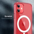 thumbnail image 7 of JETech Magnetic Case for iPhone 12 Mini 5.4-Inch Compatible with MagSafe Wireless Charging, Shockproof Phone Bumper Cover, Anti-Scratch Clear Back (Red), 7 of 7