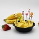 thumbnail image 4 of Paquete de 6 versiones Q con juego básico: tenedor de frutas, lindo tenedor de frutas con soporte de acero inoxidable para el hogar de los niños (dibujos animados) JAMW Sencillez, 4 of 5