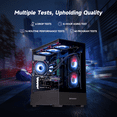 thumbnail image 6 of IPASON Gaming Desktop PC Ryzen7 5700X (8 Core up to 4.6GHz 7nm),32GB RAM, 1TB SSD NVMe,NVIDIA RTX4060,650W PSU,Windows 11 Home 64-bit, 6 of 8