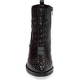 thumbnail image 4 of LFL by Lust For Life Portland Boot Black Leather Lace Up Embellished Booties (8), 4 of 6