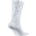 thumbnail image 2 of Jordan Jumpman Speckle Crew Men's Socks White/Grey sx5459-100, 2 of 2