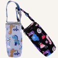 thumbnail image 1 of Baby Bottle Bag Stroller Feeder Nursing Thermal Holder for Daily Life Grey Oxford Fabric with Temperature Locking 2Pcs, 1 of 4