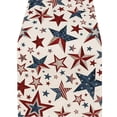 thumbnail image 3 of Independence Day Table Runner Patriotic Linen Decor Smooth Textile Table Linen Stain Resistant For Dining Table Home Party Holiday Decoration（13×72 in), 3 of 7