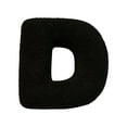 thumbnail image 2 of Letter Shaped Soft Decorative Pillow | English Alphabet Throw Cushion | Plush Accent for Sofa Couch Bed Car | Comfortable & Durable | Choose Any Letter | 1 Piece | Home Decor, 2 of 3