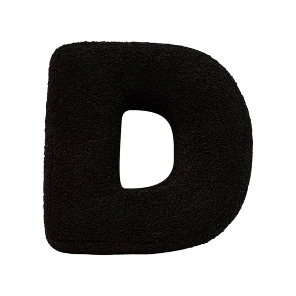 Yhmxh 26 almohadas con letras, lindas y suaves, almohadas decorativas con letras del alfabeto inglés, cojines para sala de estar, sofá, cama y decoración de coche.