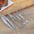 thumbnail image 3 of 6 Pcs Stainless Seafood Tool Sets Seafood Opener Tool Kit, Crustacean Set With Storage Box, 2 Pcs Lobster Crackers, 3 of 5