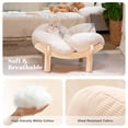 thumbnail image 3 of Cama elevada para gatos CHEERHOME PETS de madera con cojín, 3 of 9
