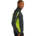 thumbnail image 4 of Sport-Tek Mens Stretch 1/2-Zip Colorblock Pullover. ST851, 4 of 5