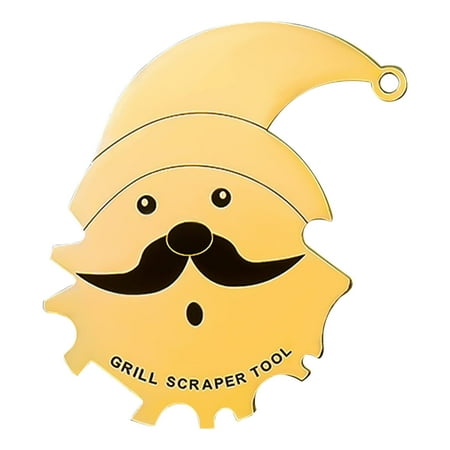 

KKCXFJX Tools&Home Improvement Scraper Barbecue Barbecue With Cleaning Tools No Brush Iron Gifts From Affiliated Camps Barbecue Christmas For Men Fathers Husbands Boyfriends Father Gifts