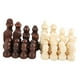 thumbnail image 2 of 32 piezas de ajedrez de madera, piezas de figuras, tablero de ajedrez educativo, ajedrez 25 pulgadas, 2 of 9