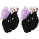 thumbnail image 1 of unbranded 2Ud Accesorios De Peinado Redes Y Clips Para Moños Color Púrpura Con Estilo, 1 of 8