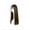 C, variant on VANLOFE Health Beauty Carry Wigs Wig Air Bangs Female Black Long Hair Soft Girl Realistic Fake Headgear