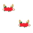 thumbnail image 3 of Bearachild Horquilla navideña para vestido, adornos para la cabeza, lazo, pinza para el pelo de Navidad, adorno para el pelo, accesorio de ropa Tipo 1 2piezas, 3 of 6