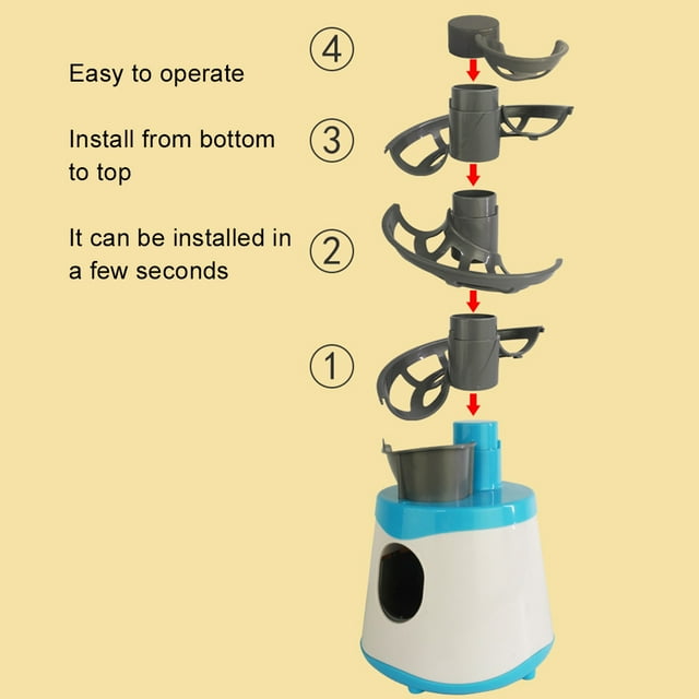 VONKY Smooth Moving Ball Tennis Machine For Precise Shots Big Ball Outlet Moves dry cell