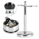 thumbnail image 5 of Cimenn - Soporte profesional para herramientas de afeitado para hombres + cepillo de pelo sintético + kit de cuenco para taza de jabón de aleación ANGGREK Otros, 5 of 8