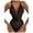 Black, variant on Puntoco Women Clearance Women Lingerie Lace Bowknot Open Crotch Temptation Babydoll Underwear Sleepwear Jumpsuit Bodysuits Pajamas Red L(L)