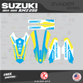 thumbnail image 2 of Kalair GFX Graphics Kit for Suzuki RMZ250 (2014-2016) Evader Series, 2 of 5