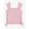 thumbnail image 4 of Justice Girl's Cap Sleeve Cinch Tee, Sizes XS - XLP, 4 of 6